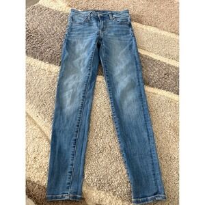 American Eagle Outfitters Women's Mid Rise Skinny Jeans Medium Wash Size 00
